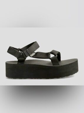 Teva Women's Midform Universal Platform Sandals Black Size 7